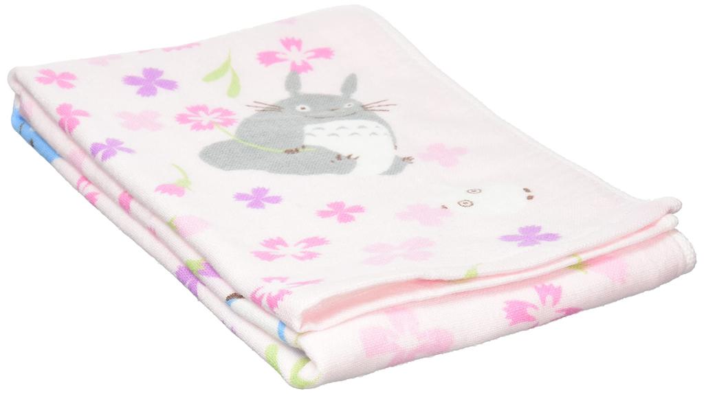 STUDIO GHIBLI Marushin Face Towel Ghibli My Neighbor Totoro 34 x 80 cm Nadeshiko and Totoro Imabari Cotton 0590222600 - - Approx. - - - 100% -