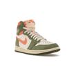 Air Jordan 1 Retro High OG Craft Celadon Men Sneakers Green Sky-J-Light-Olive Bright-Mandarin FB9934-300