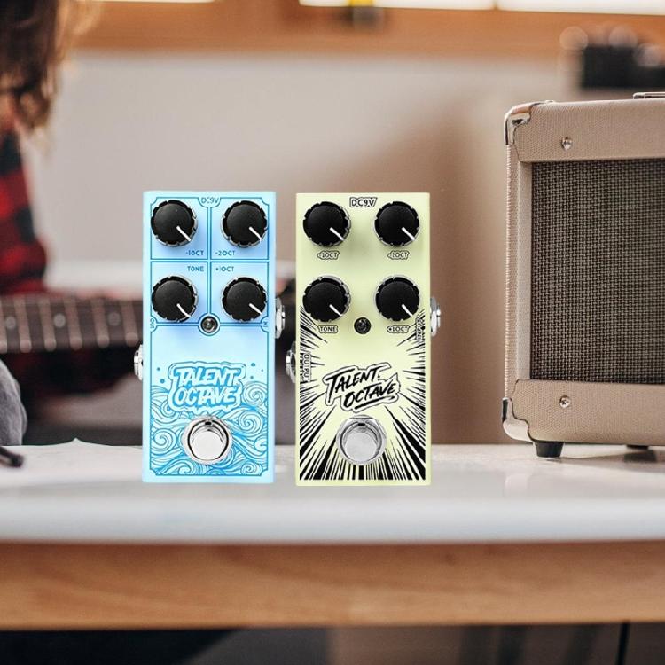 Octave Electric Guitar Effect Pedal With Shockproof Design Metal Shell Pedal Effects Guitar Replacement Parts Enduring