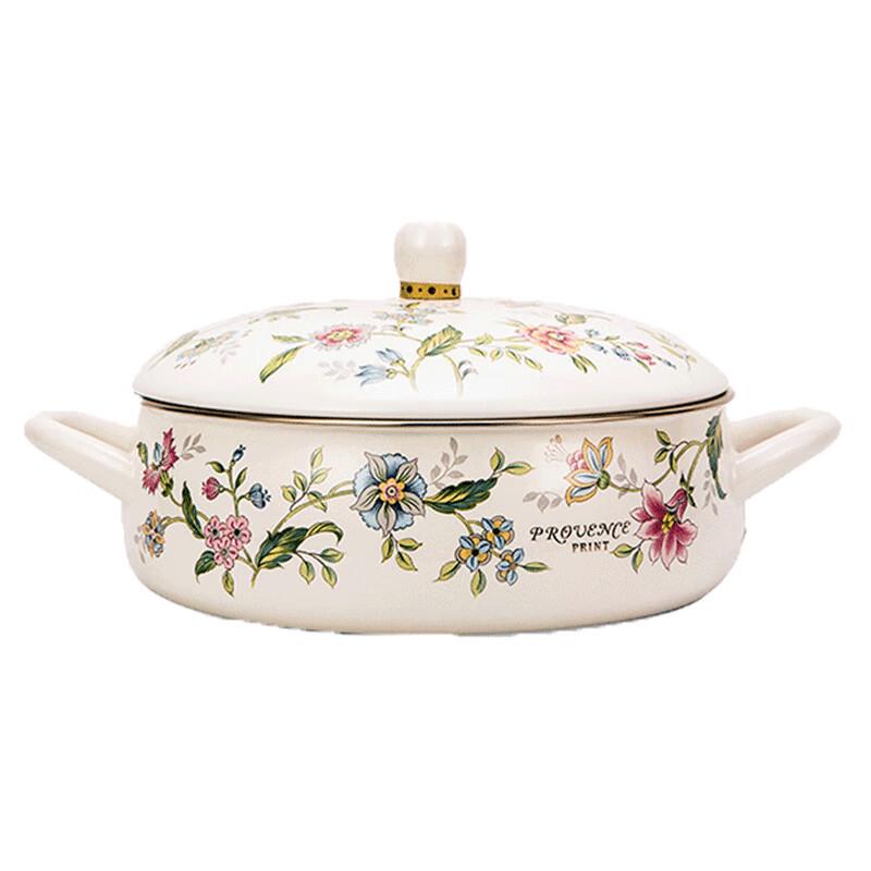 Эмалированная кастрюля FUJIHORO серии Provence