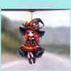 Acrylic Car Halloween Hanging Girl Pendant Auto Interior Driving Accessories
