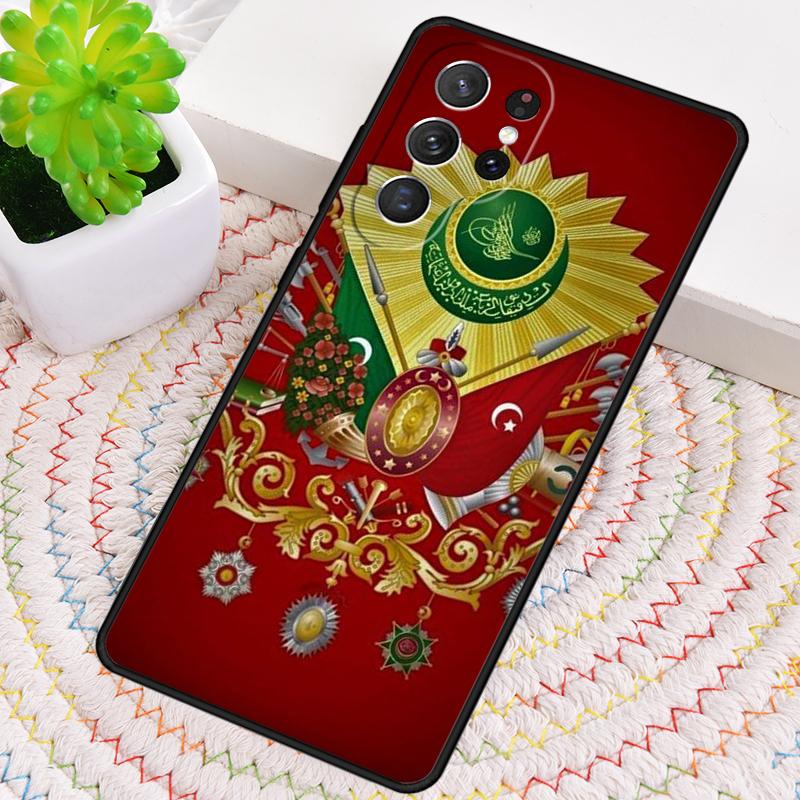 Ottoman Empire Coat Of Arms Funda Silicone Phone Case For Samsung Galaxy note 10 pro S26 S25 S24 S23 S22 S21 Plus Ultra Cover