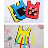Parent-child Ball Toy Adhesive Exquisite Workmanship Elastic Waistcoat Dodgeball Toy for Game