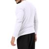 2026 European Men's Solid Color Round Neck Henley T-Shirt Long Sleeve Casual Sports Base Layer