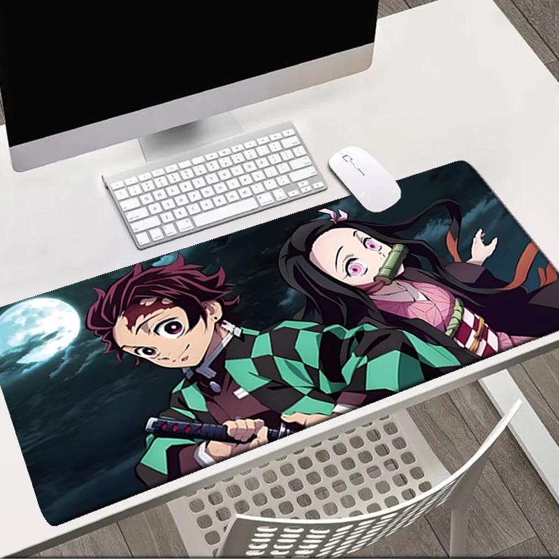 Powerful Demon Anime Mouse Pad Office Desk Mat, Gaming Mouse Pad Mousepad, Keyboard pad,Heavy-Duty Non-Slip Rubber Backing, Gift