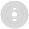 Round Thermostat Cover Plate Mount Trim Part For Home Intelligent Nest Kit Wall Temperature Control System Family