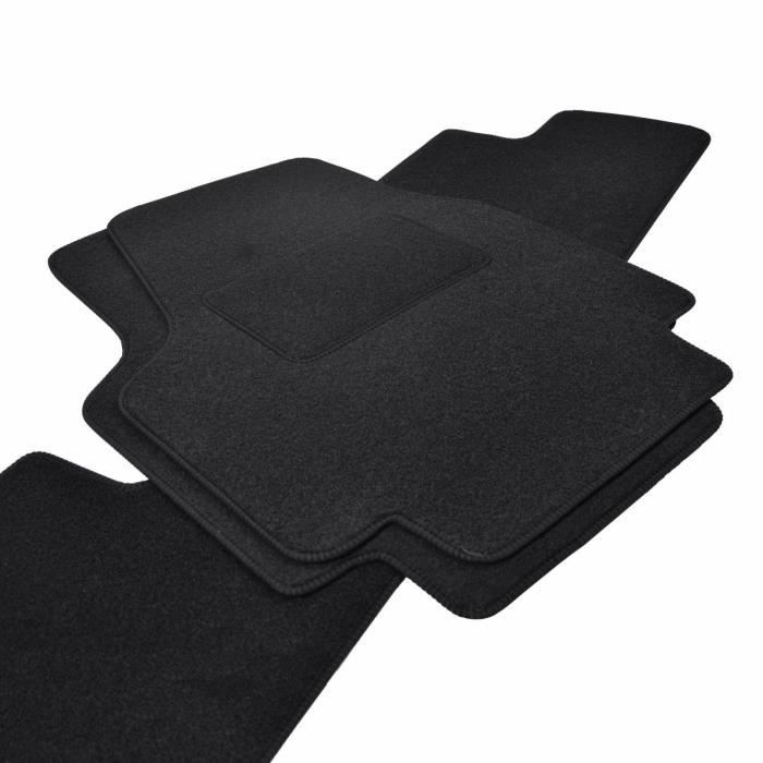 Tapis de sol - Citroën - Jumpy - Velours noir - Ajustement précis - Renforcé pédale