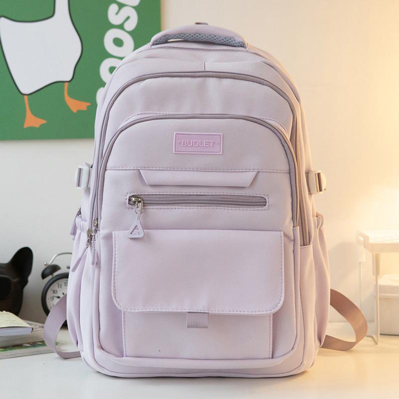 

Школьный рюкзак для детей, учеников начальной школы, девочек-подростков, студентов колледжа фиолетовый