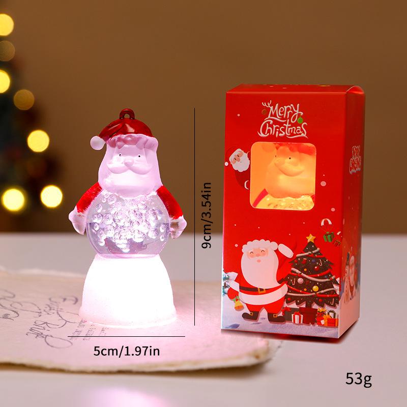 Weihnachtsmann-Schmuck Nachtlicht - Weihnachts-Atmosphäre Dekoration & Mini-Geschenk