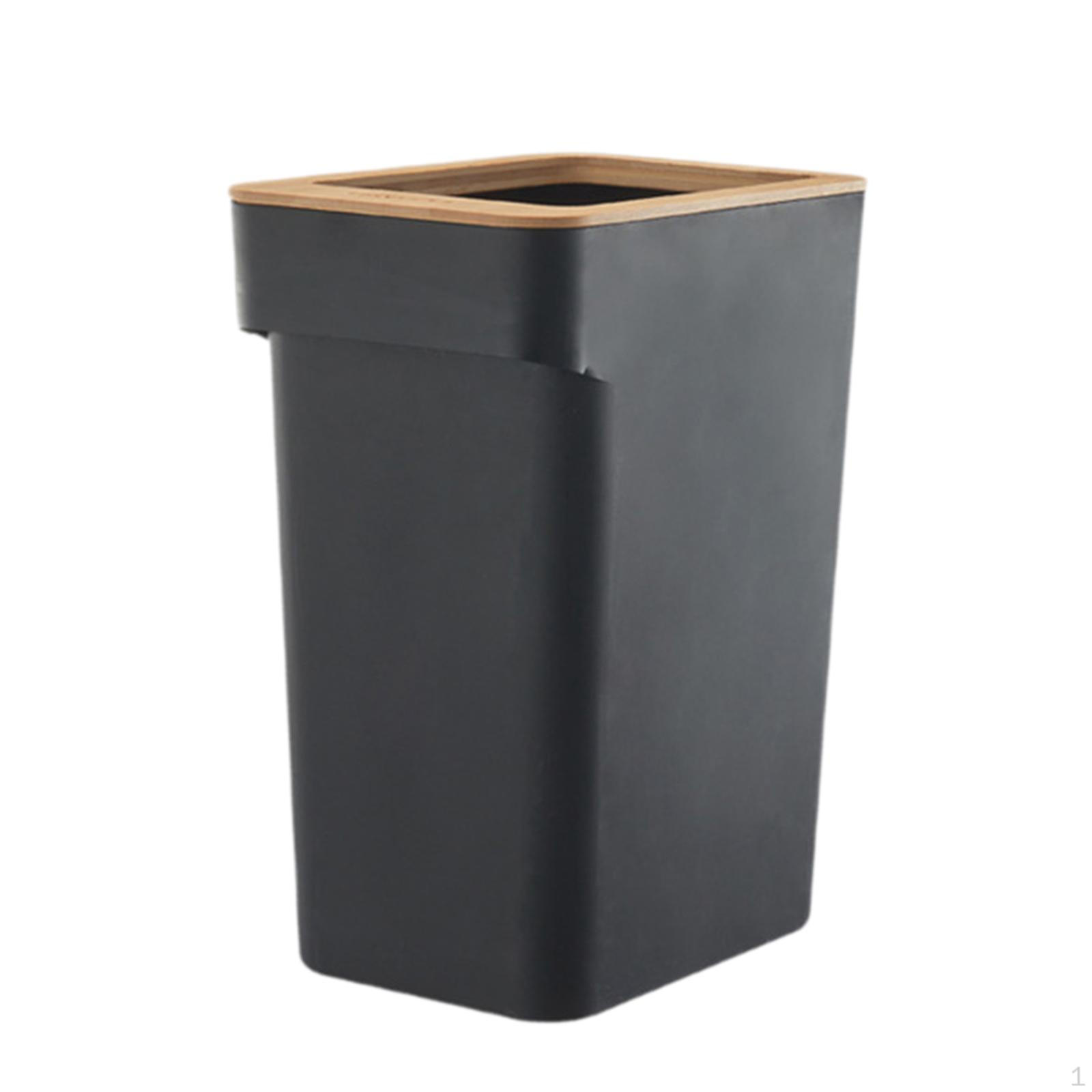 

Мусорное ведро для организации дома и офиса 7L Black