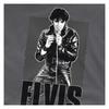 Elvis Presley Unisex Erwachsenen Leder T-Shirt