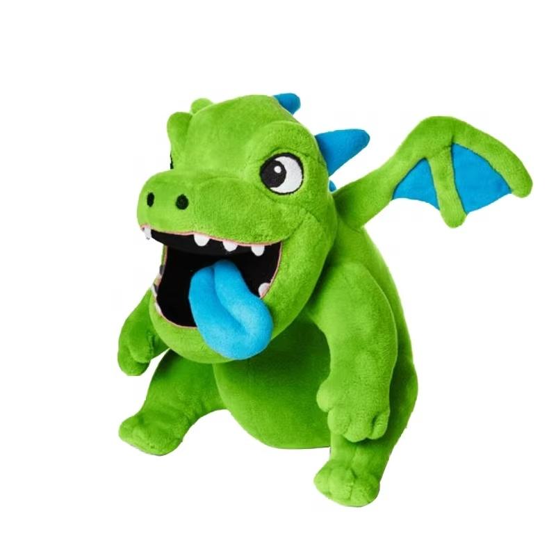 

GAME Clash of Clans Clash Royale Log Doll Plush Pillow Green Flying Dragon Baby Blue Undead Decoration Plush Birthday Gift