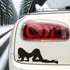 Car Sticker Sexy Woman Silhouette Car Decal Set Sexy Woman Silhouette Design Sticker for Car Body, Window & Auto Accessories