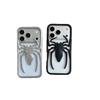 Electroplated Spider Design iPhone 14/13/12 Pro Max Anti-fall Case