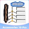 Compatible for Conga Excellence 990 / Ecovacs Deeboot N79 / iBoto Aqua V710 Main Side Brush Filter Vacuum Cleaner Spare Part