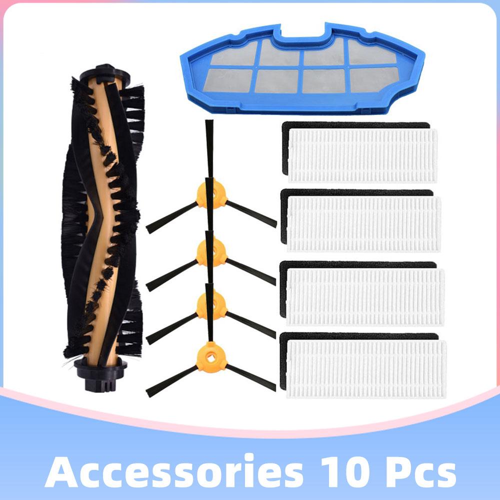 Compatible for Conga Excellence 990 / Ecovacs Deeboot N79 / iBoto Aqua V710 Main Side Brush Filter Vacuum Cleaner Spare Part