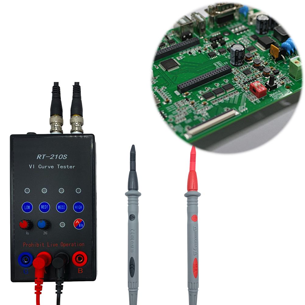 VI Curve Tester Dual Channel Simultaneous Display Handheld Circuit Board Online Detection ASA Tester Circuit Board Test Device