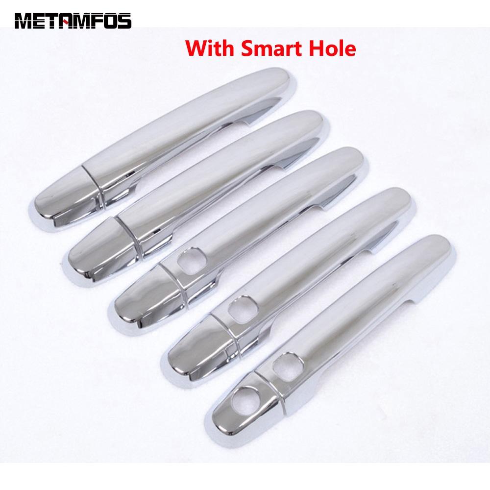 For Toyota RAV4 RAV 4 2006-2008 2009 2010 2011 2012 Chrome Side Door Handle Bowl Cover Trim Exterior Accessories Car Styling