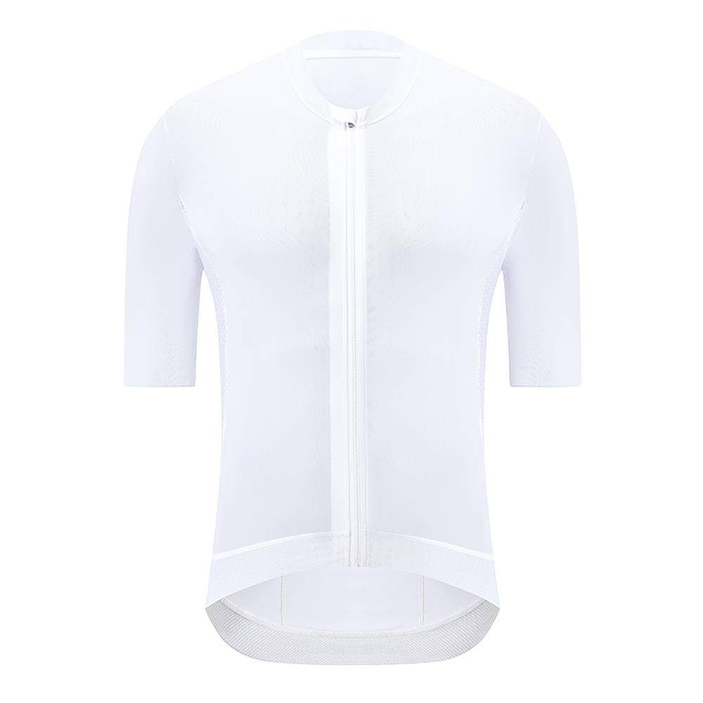 

HISERWA Men Cycling Jersey Short Sleeve Summer Bicycle Jersey Road Bike Cycling Clothing Breathable Pro Team MTB Maillot Shirt M