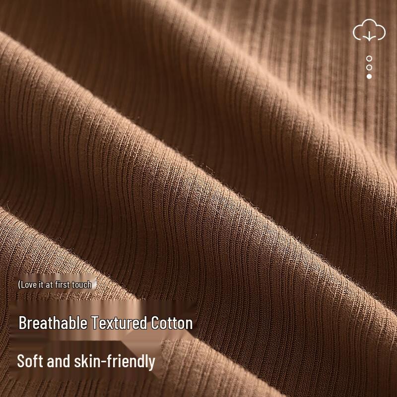 Mengtejiao Men's Antibacterial Cotton Boxer Briefs