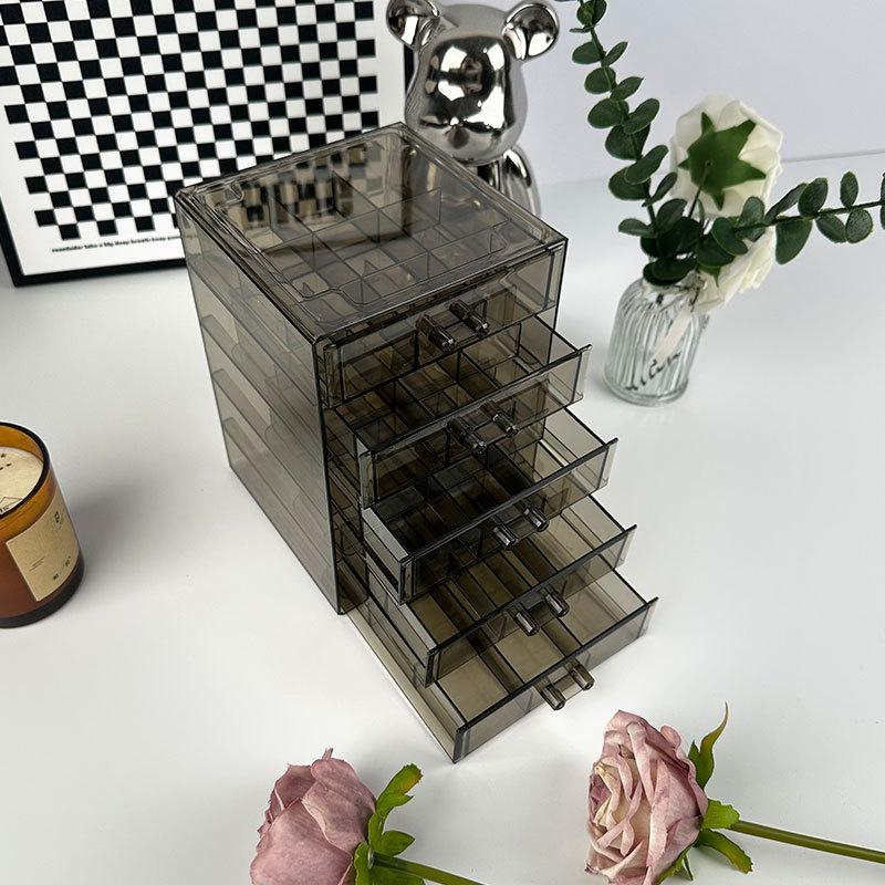 Jewelry Box Storage Box, High-end Exquisite Large-capacity Stud Earrings, Necklace, Jewelry, Headgear Storage Box.