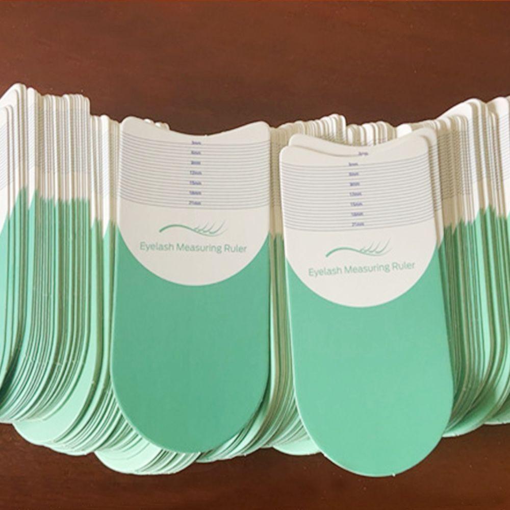 Positioning Symmetry Eyelash Stencils Ruler Eyelashes Length Ruler Eyelashes Curling Degree Ruler Eyebrow Beauty Tools