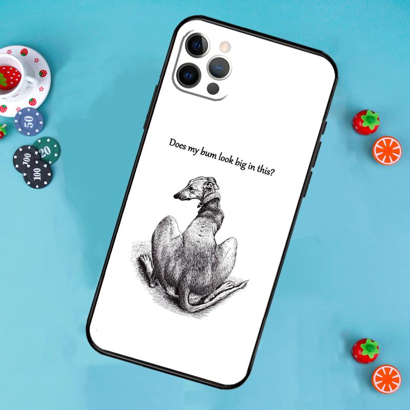 Galgo Greyhound Dog Phone Case For iPhone 17 Air 16 15 14 13 12 11 Pro Max 12 13 mini 15 16 Plus 16e Cover Funda