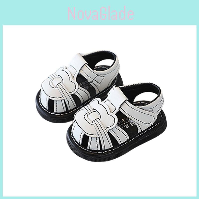 Baby Kleinkind Sommer Atmungsaktiv Weiche Sohle Römischer Stil Sandalen Für Jungen Mädchen Mit Anti-Rutsch-Design