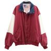 Dunbrooke 80s 90s Made In USA Old Work Jacket XL Dark Red Blouson Men's Used