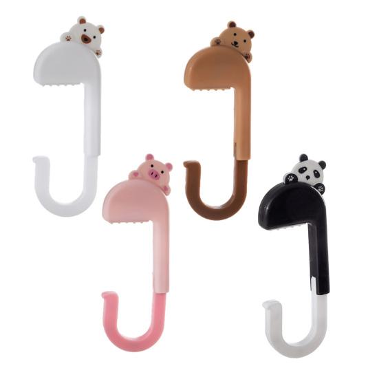 Skládací hák Úložný věšák Silný Nosný Kompaktní Přenosný Multifunkční Úložný Organizér Stolní Hák