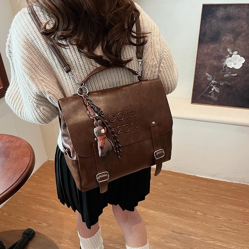 Bolso cuadrado pequeño casual de moda para llevar en la mano para mujer 2025 invierno nuevo tendencia retro bolso de hombro sensación bolso de mujer