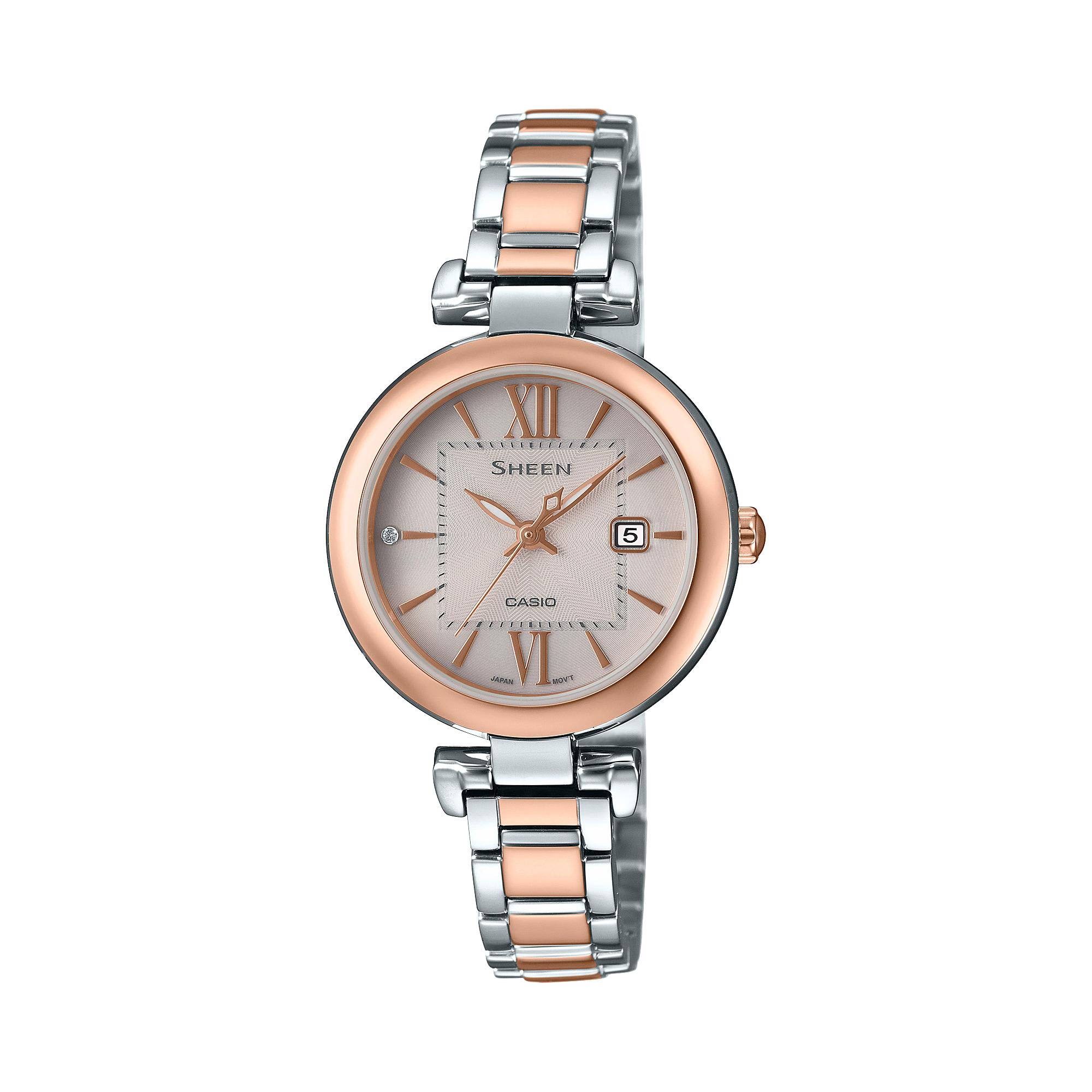 

Casio Men s Analog Quartz Watch SHS-4521SPG-9A