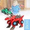 Véhicule Transformable Dragon Triangulaire Électrique Passionnant Avec Lumières Colorées Et Musique Pour Enfants