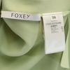 FOXEY made in Japan 7-Minuten-Ärmel V-Ausschnitt Cut 38 Gelblichgrüne Oberteile Damen Gebraucht