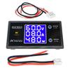 LCD Digital Voltmeter Ammeter Wattmeter Voltage Current Power Meter Volt Detector Tester Monitor 48V 60V 72V DC 0-100V 10A 1000W