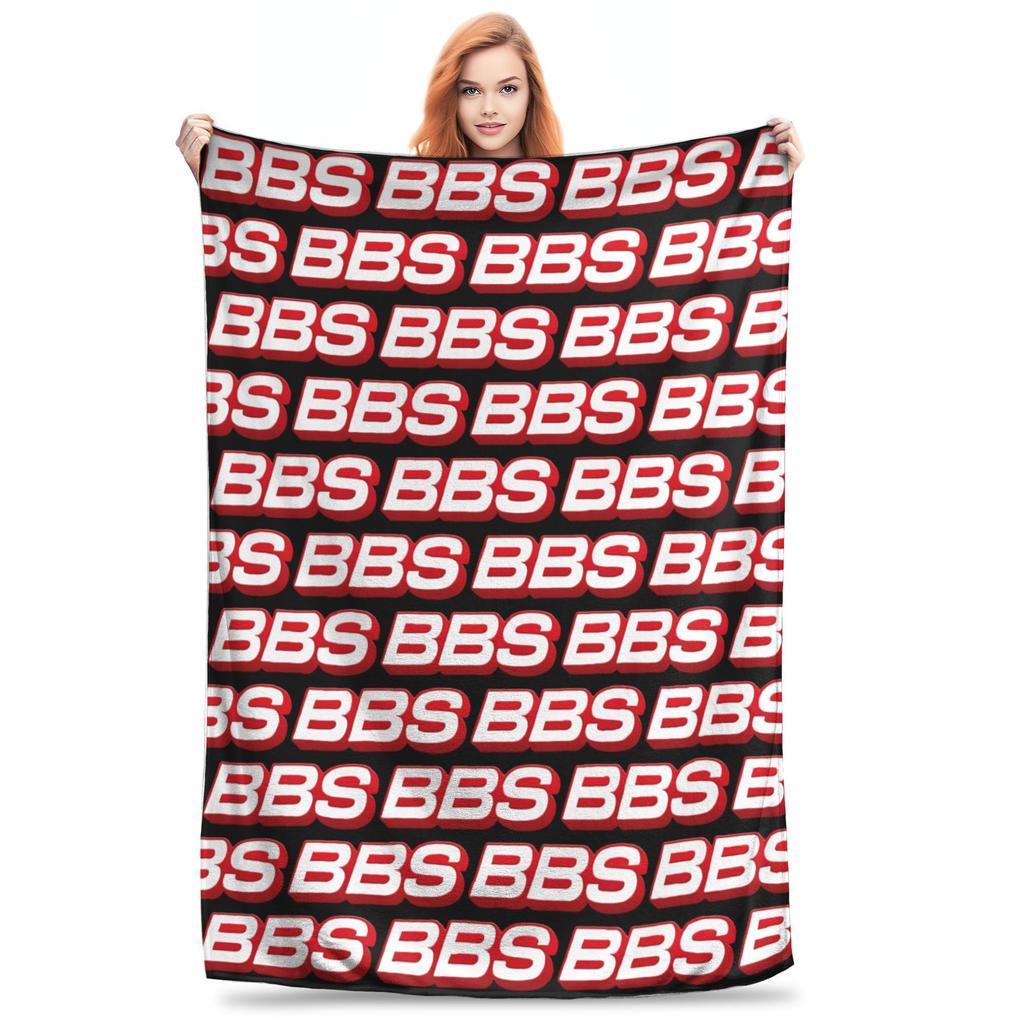 Bbs Racing Rims Blankets Warm Fleece Sofa Throw Blanket for Home Bedroom Office Throws Bedspread Quilt