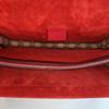 [Pre-Owned] Dionysus Chain Tiger Head Buckle Logo Canvas And Leather Shoulder Bag Small - Very Good #LVB8BZ