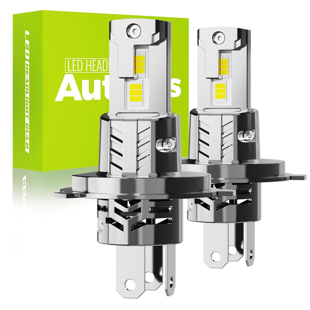 Autoyes H4 LED Headlight, Hi/Lo New Standard Vehicle Inspection, For Cars, Explosive Light, LED