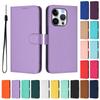 Realme 15 15 Pro Wallet Flip Cover Phone Case On For Oppo Realme 15 15 Pro Coque Lanyard Magnetic Buckle Skin Hand Feeling Funda