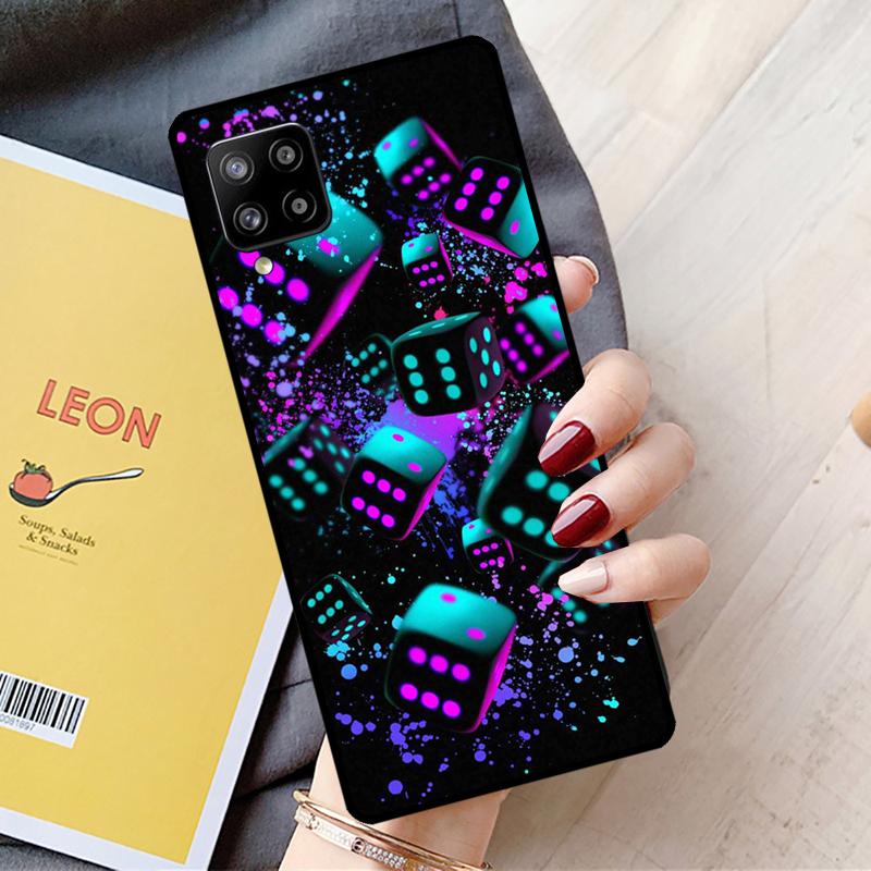 Würfel Poker Casino Für Samsung Galaxy A05 A06 A56 A36 A26 A16 A22 A32 A52 A54 A34 A14 A55 A15 A53 A33 A35 Hülle