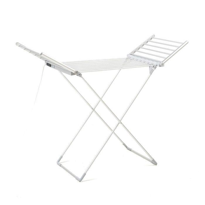 Elektrisk sammenleggbart tørkestativ med vinger, berøringsskjerm, timer og temperaturkontroll Warmmat InnovaGoods ETENDOIR