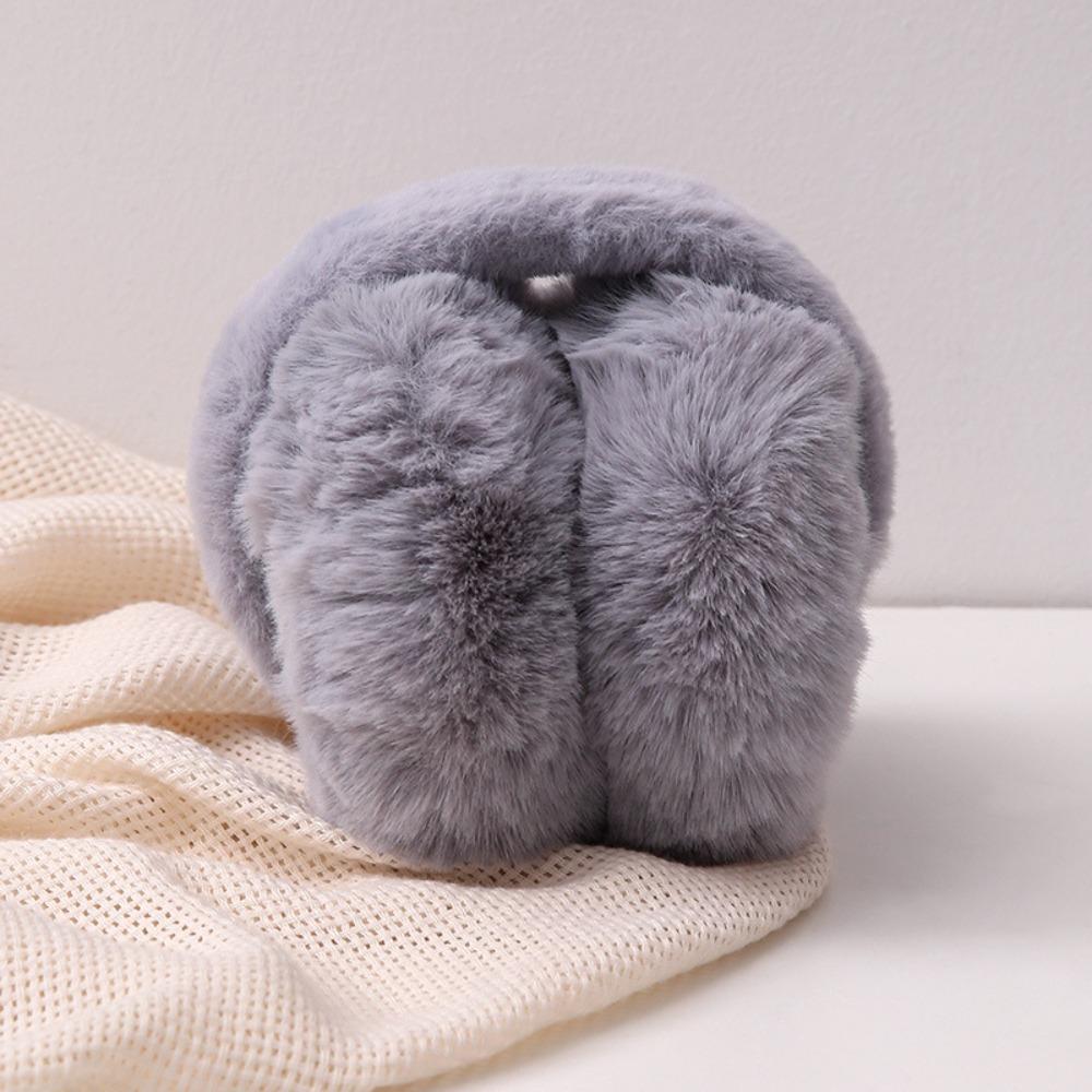 Warm Plush Ear Muffs Foldable Thicken Earflap Fashion Ear Cover  Winter