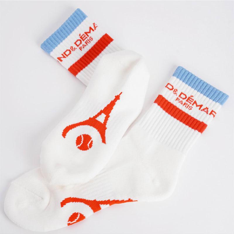 ROND&DEMARRER [Unisex] Signature Sports Mid-Calf Socks (Striped Ver.)