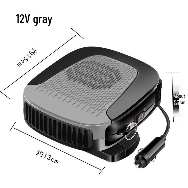12V Rapid Car Interior Heater: Dual-Mode Defroster & Demister