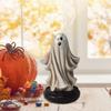 Halloween Incense Burner Gothic Decoration Ghost Burner Decorative Holder Stove Spooky For Meditation Outdoor Patio Altar Room