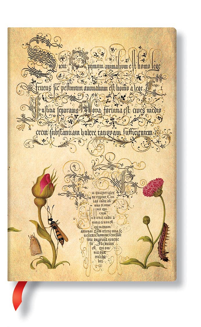 

Paperblanks Notebook Hard Flemish Rose A6 Mini Ruled PB8123-4