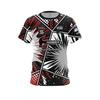 Neues Herren Hammer Eiswaffel-Kegel-Split-Print Bowling-Trikot Kurzarm Performance Sport-T-Shirt Fan Lässige Streetwear Oberteile