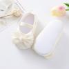 New Baby Girl Shoes Fashion Versatile Comfort Walkers Exquisite Cutesoft Soles Baby Shoes Anti Slip Princess Shoe Newborn 0-1Y
