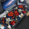 Vintage Flower Daisy Mousepad Non-slip Suitable For Office Computers Laptops E-sports Game Desk Mats XXL Keyboard