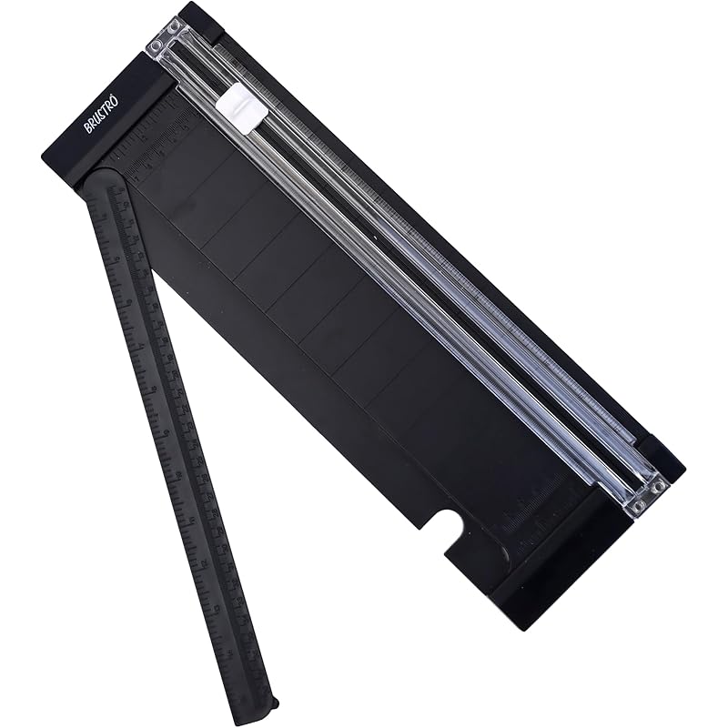 Brustro Trim Master Small Paper Trimmer, Portable A4 Paper Cutter | 12 Inches, Sks-7 Blade | Ideal For Scrapbook, Cardst